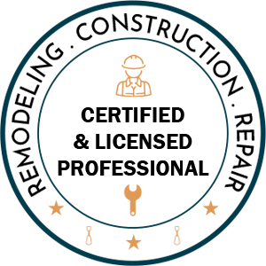 Certified and Licensed Professional badge